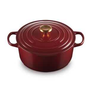 qt+Signature+Cast+Iron+Round+Dutch+Oven+Rhone