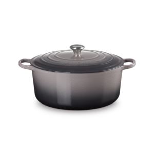 qt+Signature+Cast+Iron+Round+Dutch+Oven+Oyster