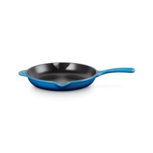 Traditional+Cast+Iron+Skillet+Azure+Blue