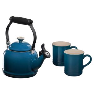 Demi+Kettle+%26+Mug+Set+Deep+Teal