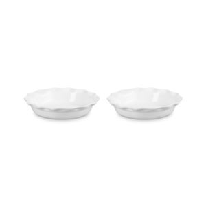 Set+of+Heritage+Pie+Dishes+White