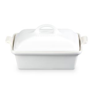 qt+Heritage+Stoneware+Shallow+Covered+Square+Casserole+Cotton