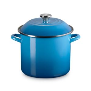 10qt+Enamel+on+Steel+Covered+Stockpot+Marseille