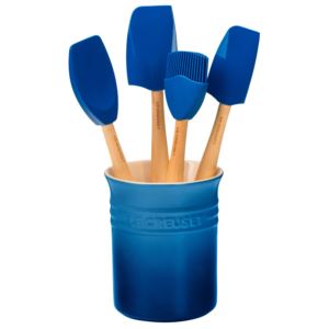 5pc+Craft+Series+Silicone+Utensil+Set+w%2F+Crock+Marseille