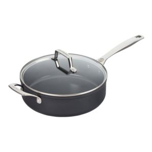 qt+Essential+Nonstick+Ceramic+Saute+Pan+w+Glass+Lid
