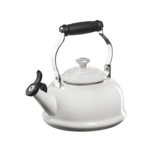 Classic+Whistling+Kettle+w%2F+Metal+Finishes+White