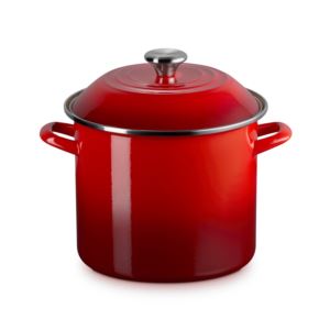 qt+Enamel+on+Steel+Covered+Stockpot+Cerise