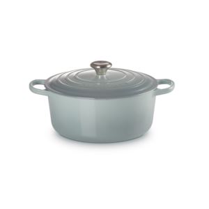 qt+Signature+Cast+Iron+Round+Dutch+Oven+Sea+Salt