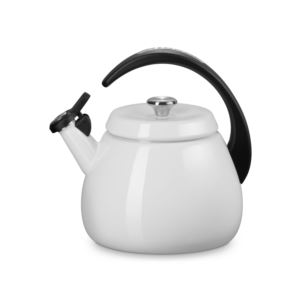 qt+Enamel+on+Steel+Cloche+Kettle+White