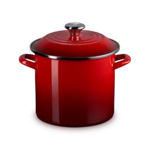 qt+Enamel+on+Steel+Covered+Stockpot+Cerise