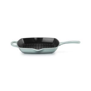 Signature+Cast+Iron+Square+Skillet+Grill+Sea+Salt