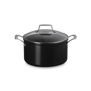 qt+Essential+Nonstick+Ceramic+Stockpot+w+Glass+Lid