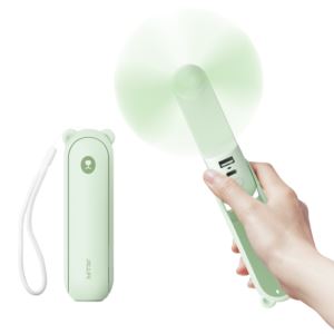 Life8+Plus+Handheld+Fan+Mint+Green