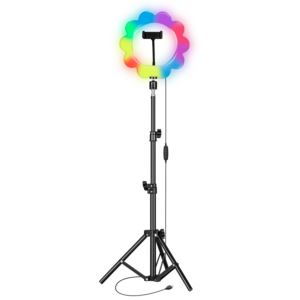 Pro+Live+Stream+12%22+Flower+Ring+Light+w%2F+RGB