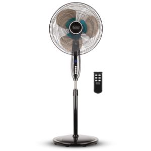 BLACKDECKER+in+Dual+Blade+Stand+Fan+Remote+Round+Base