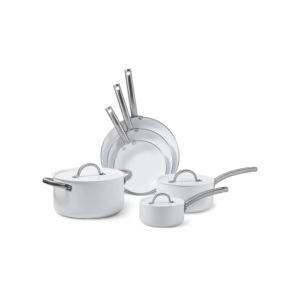 BLACKDECKER+pc+Cookware+Set+White