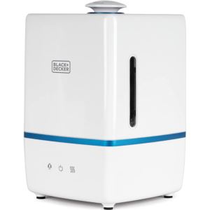 BLACKDECKERL+Ultrasonic+Humidifier+Dual+Outlets+White