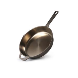 Black+%26+Decker+Cast+Iron+Skillet+-+Bronze