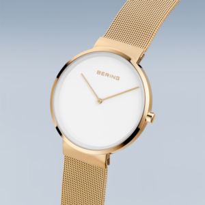 Men%27s+Classic+polished+burshed+gold