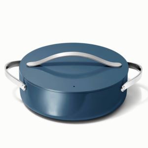 6qt+Nonstick+Ceramic+Rondeau+Pan+w%2F+Lid+Navy