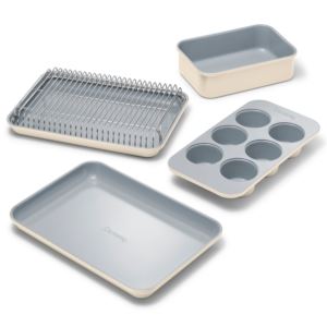 Mini+Bakeware+Set+w%2F+Storage+Organizer+Cream
