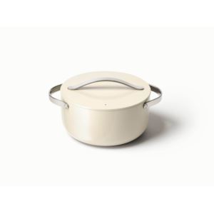 6.5qt+Nonstick+Ceramic+Dutch+Oven+Cream