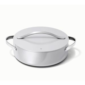 6qt+Nonstick+Ceramic+Rondeau+Pan+w%2F+Lid+Gray