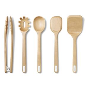 5pc+Wooden+Utensil+Set