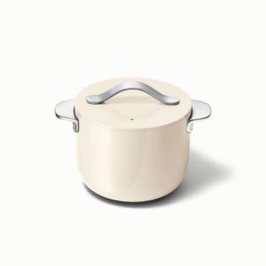 2qt+Nonstick+Ceramic+Petite+Cooker+w%2F+Lid+Cream