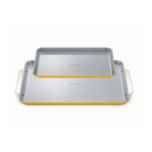 Nonstick+Ceramic+Baking+Sheet+Duo+Marigold