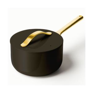 3qt+Iconics+Nonstick+Ceramic+Saucepan+Black%2FGold