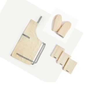3pc+Kitchen+Linen+Set+Cream