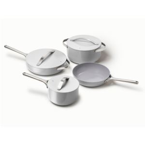 Non-Toxic+Nonstick+Ceramic+Cookware+Set+Gray