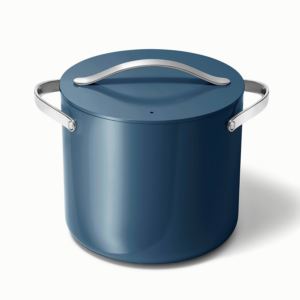 12qt+Nonstick+Ceramic+Stockpot+w%2F+Lid+Navy