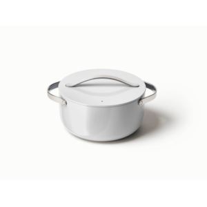 6.5qt+Nonstick+Ceramic+Dutch+Oven+Gray