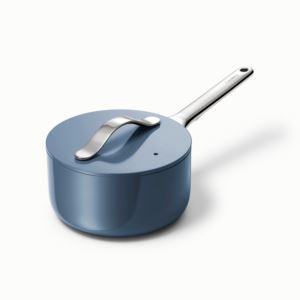 1.75qt+Nonstick+Ceramic+Saucepan+Navy