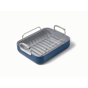 Roasting+Pan+w%2F+Rack+Navy