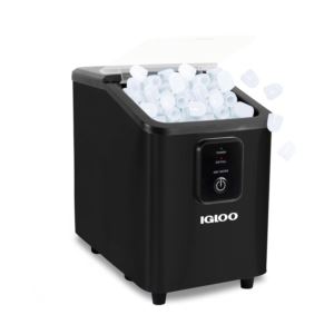 lb+SelfCleaning+Countertop+Ice+Maker+Black