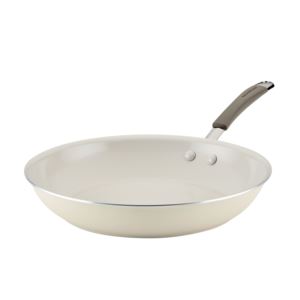 12.5%22+Cucina+Ceramic+Fry+Pan+Almond