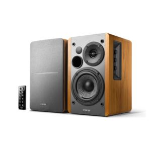 RDB+Bluetooth+Bookshelf+Speakers+Set+of+Brown