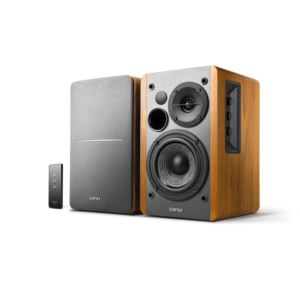 RT+Powered+Bookshelf+Speakers+Set+of+Brown