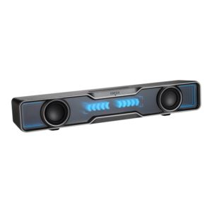 QS+PC+SpeakerTabletop+Soundbar+w+Halo+Lights+Black