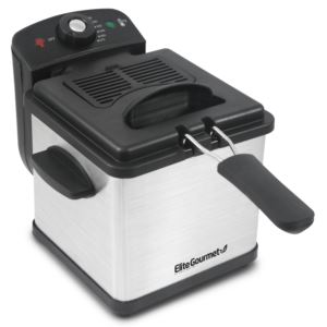 1.6qt+Immersion+Stainless+Steel+Deep+Fryer