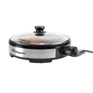 12%22+Stainless+Steel+Nonstick+Electric+Grill