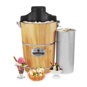 Gourmet+6qt+Old-Fashioned+Electric+Ice+Cream+Maker