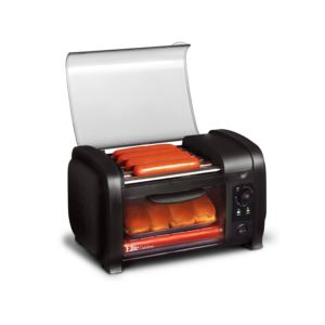 Hot+Dog+Roller%2FToaster+Oven+Black