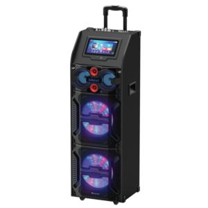2+x+12%22+Bluetooth+Pro-Speaker+Karaoke+%26+Built-in+Tablet