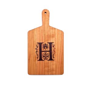 JK+Adams+Monogram+Cherry+Board+-+H%2C+11%22+x+6%22