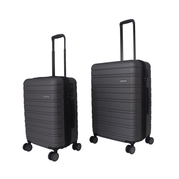 Bob Mackie 2 Pc Hard Side Spinner Set