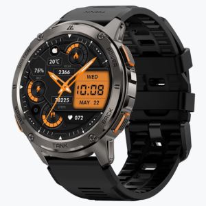 TANK+T+In+AMOLED+Smartwatch+with+Silicone+Band+Black